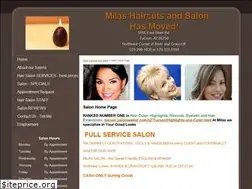Sites similar to milashaircuts.com