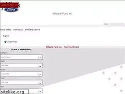 Sites similar to milbankford.net