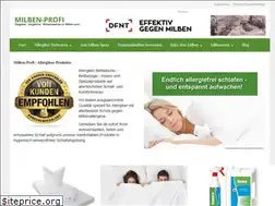Sites similar to milben-profi.de