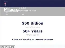 Sites similar to milberg.com