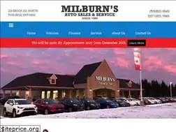 Sites similar to milburnautosales.com