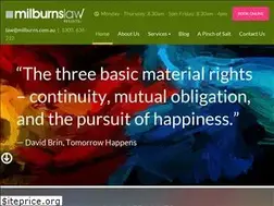 Sites similar to milburns.com.au