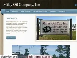 Sites similar to milbyoil.net
