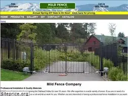 Sites similar to mildfence.com