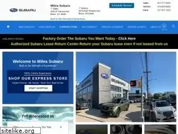 Sites similar to mileasubaru.com