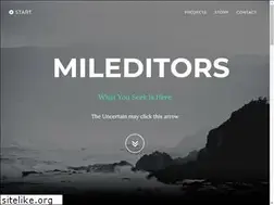 Sites similar to mileditors.com