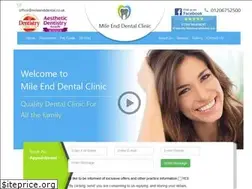 Sites similar to mileenddental.co.uk