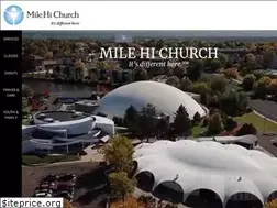 Sites similar to milehichurch.org