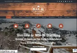 Sites similar to milehidistilling.com