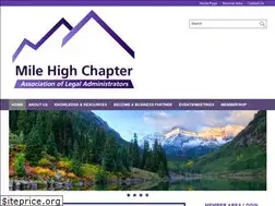 Sites similar to milehighala.com