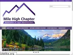 Sites similar to milehighala.org