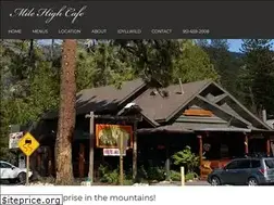 Sites similar to milehighcafe.net