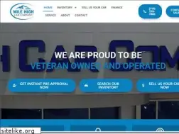 Sites similar to milehighcarco.com