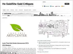 Sites similar to milehighcritics.wordpress.com