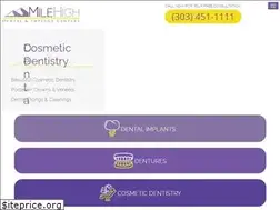 Sites similar to milehighdentalcenters.com