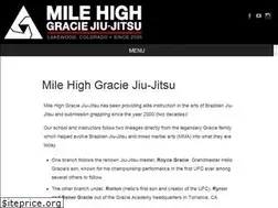 Sites similar to milehighgraciejiujitsu.com