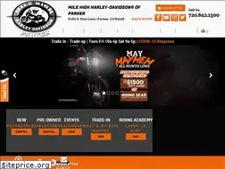 Sites similar to milehighharleyparker.com