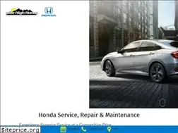 Sites similar to milehighhondaservice.com