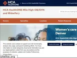 Sites similar to milehighobgyn.com
