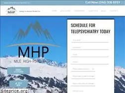 Sites similar to milehighpsychiatry.com
