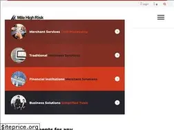 Sites similar to milehighrisk.com