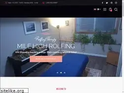 Sites similar to milehighrolfing.com