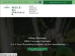 Sites similar to milehisprinklers.com