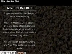 Sites similar to milehivebeeclub.org