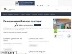 Sites similar to milejemplos.com