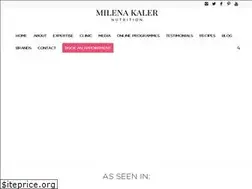 Sites similar to milenakaler.co.uk