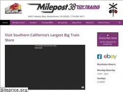 Sites similar to milepost38modeltrains.com