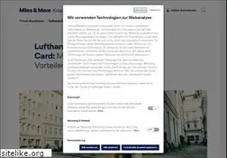 Sites similar to miles-and-more-kreditkarte.com