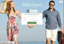 Sites similar to milesapart.dating