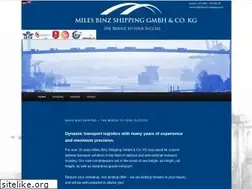 Sites similar to milesbinz-shipping.com