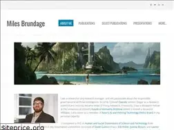 Sites similar to milesbrundage.com