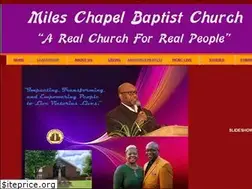Sites similar to mileschapel.org