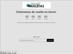 Sites similar to milesdemaletas.com