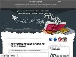 Sites similar to milesdetextos.com
