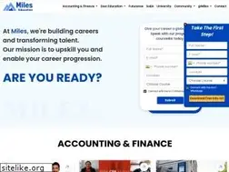 Sites similar to mileseducation.com