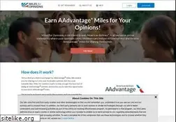 Sites similar to milesforopinions.com