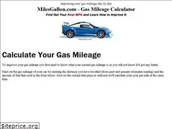 Sites similar to milesgallon.com