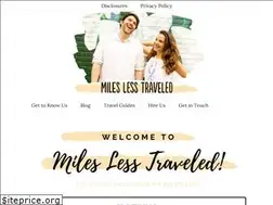 Sites similar to mileslesstraveled.com