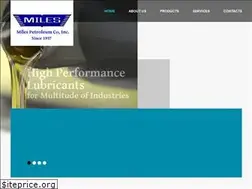 Sites similar to milesoil.us