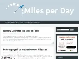 Sites similar to milesperday.com