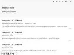 Sites similar to milessabin.com