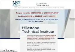 Sites similar to milestoneinstitute.com