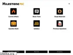 Sites similar to milestonepsc.com
