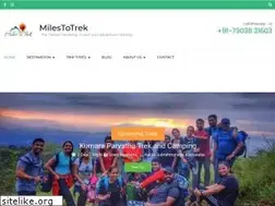 Sites similar to milestotrek.com