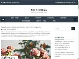 Sites similar to mileszkolenia.pl