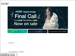 Sites similar to milet.jp